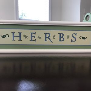 Solid Wood indoor Herb Planter by WhiteFlower Farm